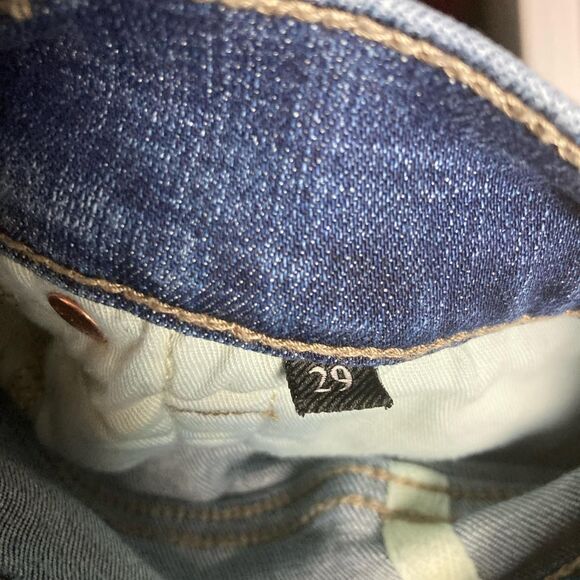 7 for All Mankind Austyn Bootcut Jeans Altered Hem Size 29 - Picture 8 of 8